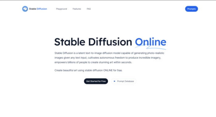 générateur images intelligence artificielle stable diffusion