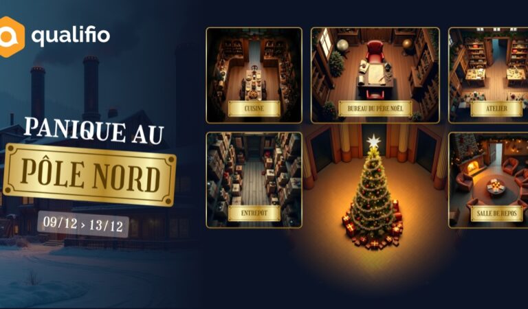 Qualifio lance un jeu de fin d’année pour présenter la collecte de données par la gamification