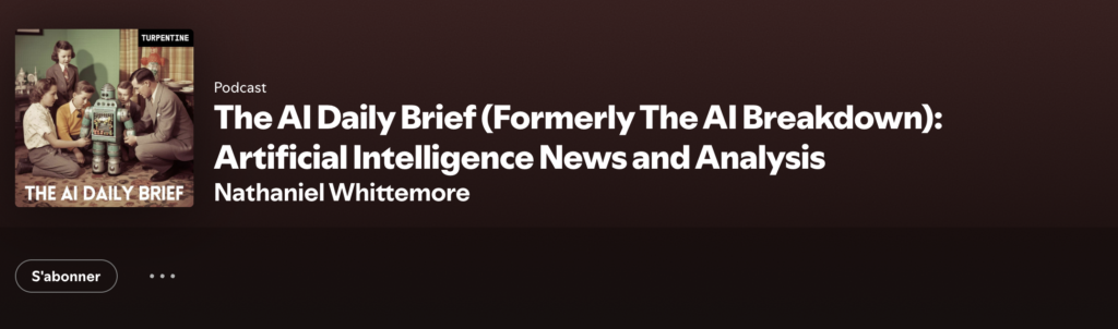 Podcast tech The AI Daily Brief