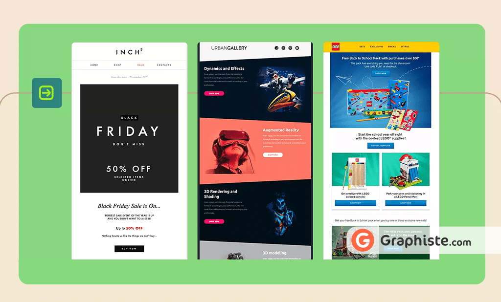 10 design de newsletters pour vous démarquer dans les boîtes mails