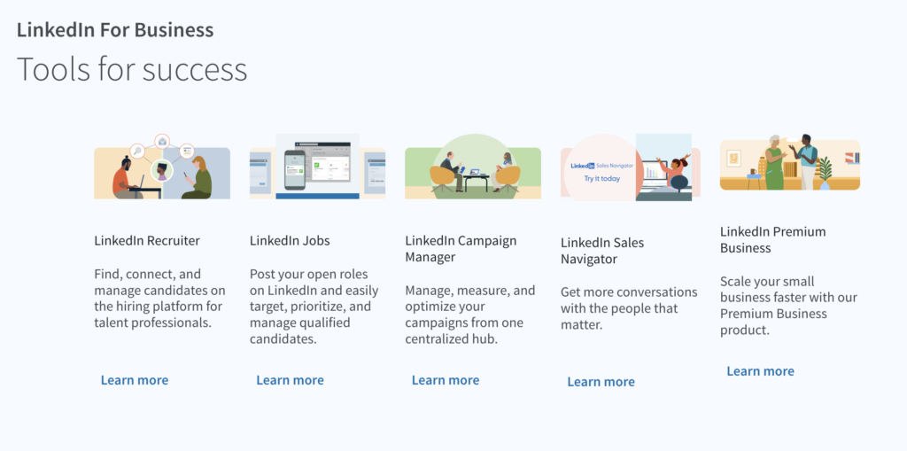 versions linkedin premium
