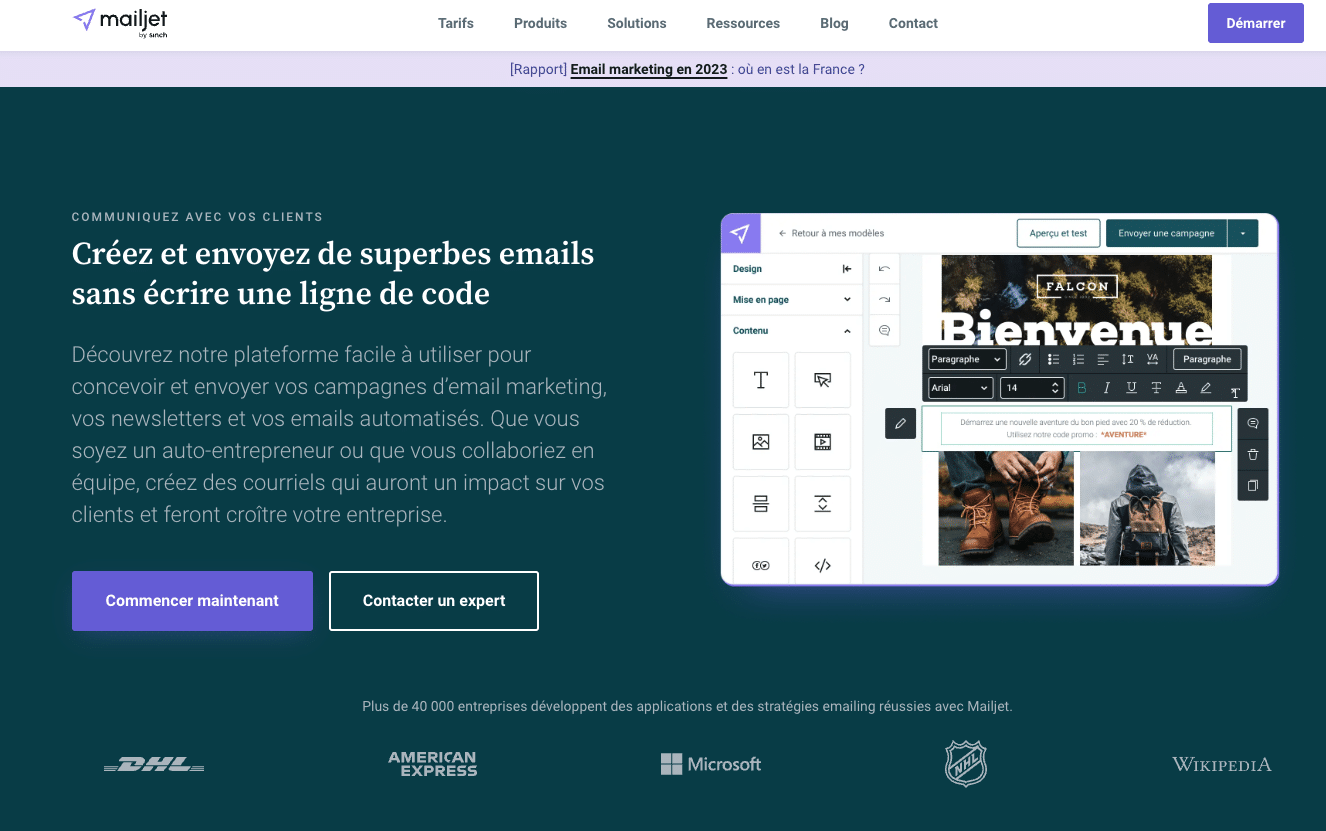 mailjet alternative à mailchimp