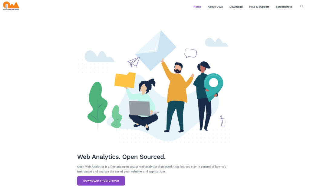 alternative google analytics Open Web Analytics