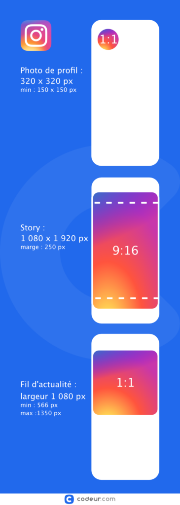 taille image instagram