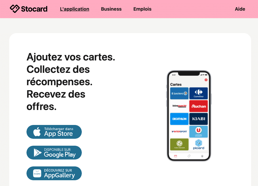 application wallet stocard