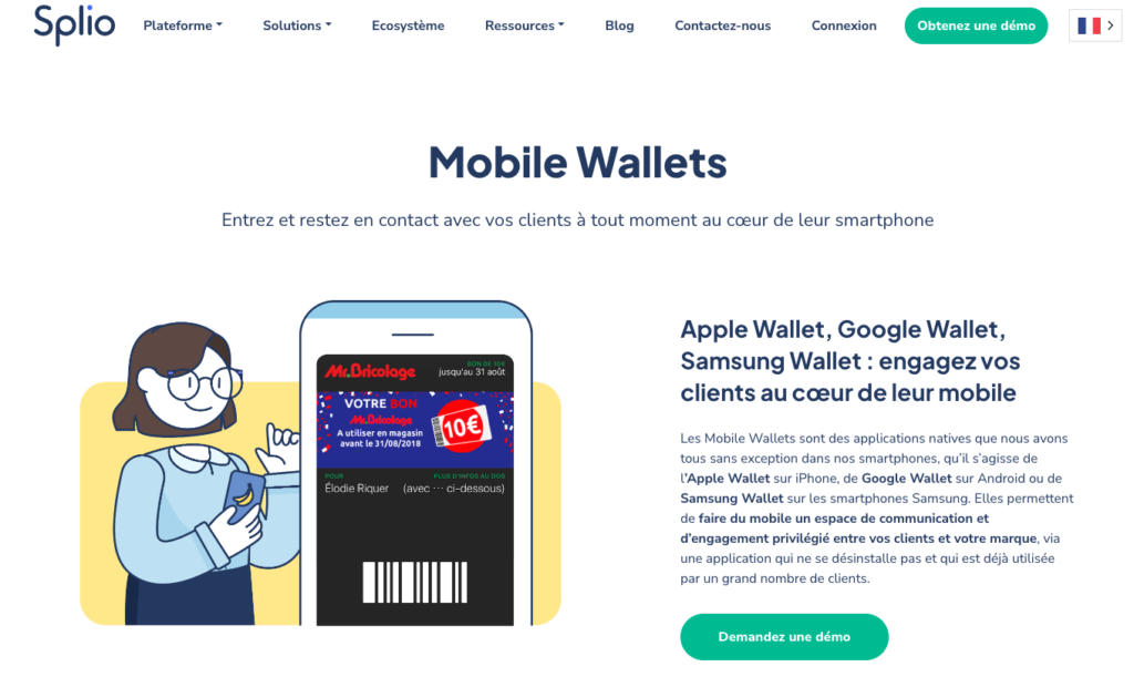 application wallet splio