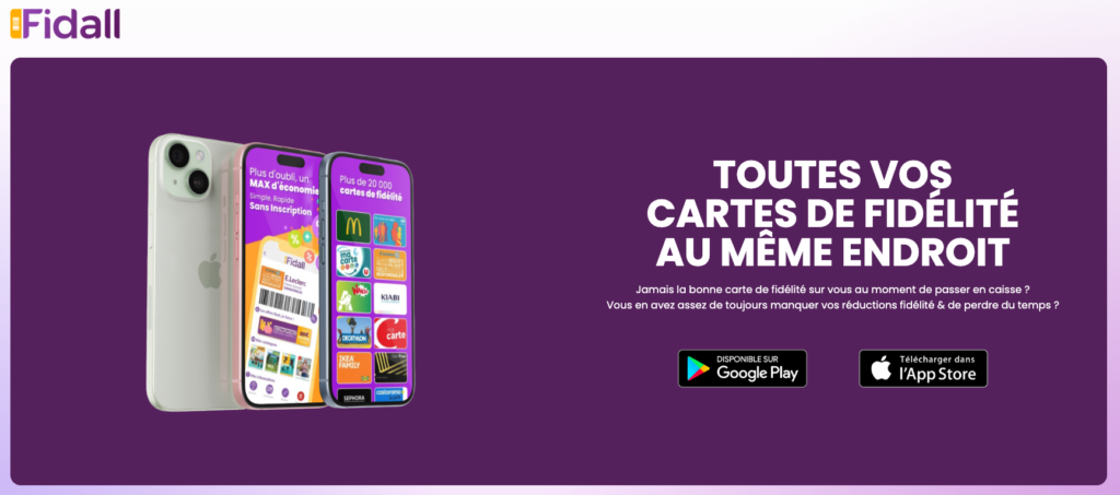 app carte fidelite fidall