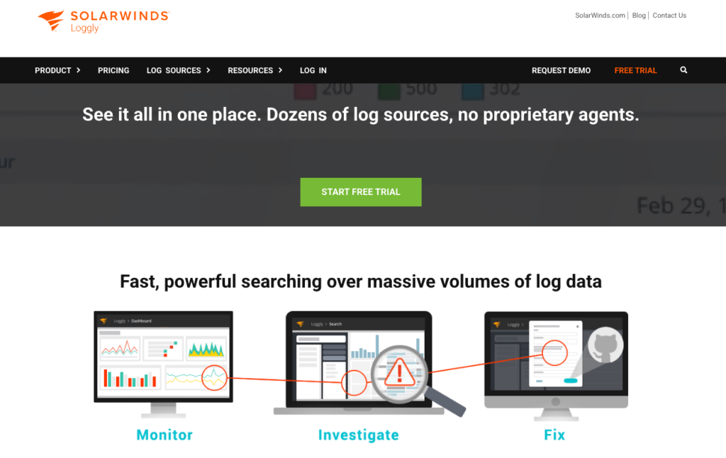 analyseur logs loggly