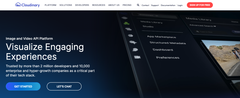 cloudinary cdn gratuit