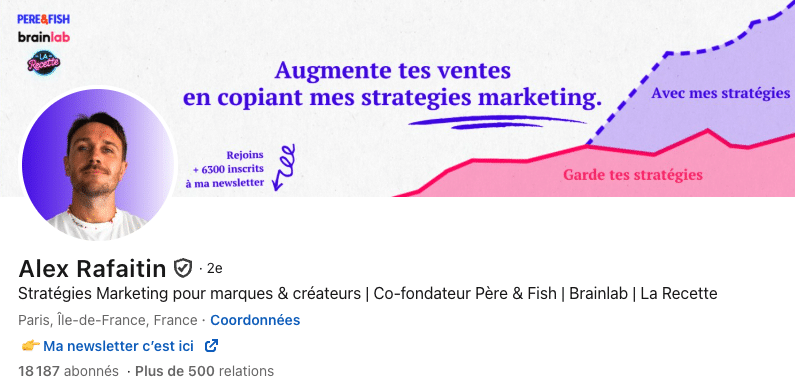 profil linkedin alex rafaitin