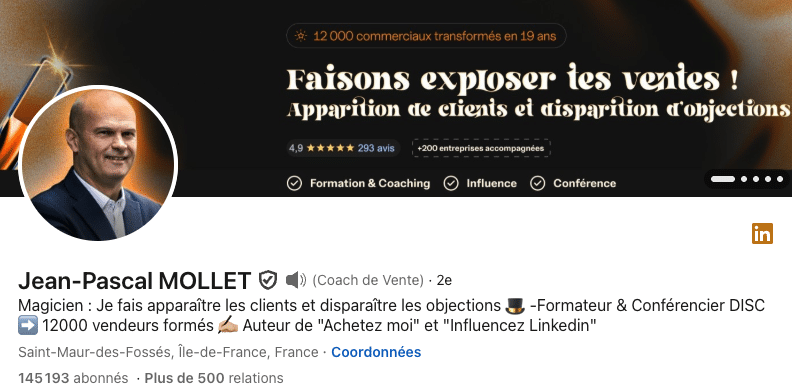 influenceur linkedin jean pascal mollet
