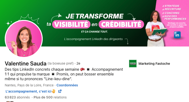 influenceur linkedin valentine sauda