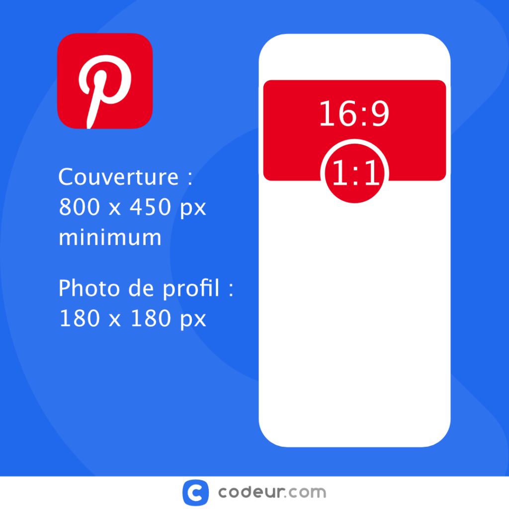 taille image pinterest