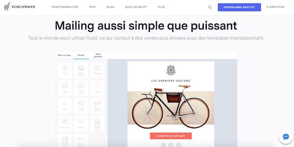Benchmark logiciel emailing