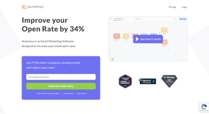 Automizy outil emailing automation