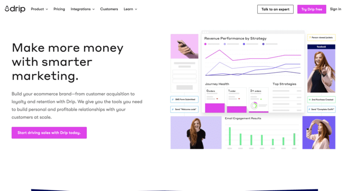 Drip outil de mailing automation