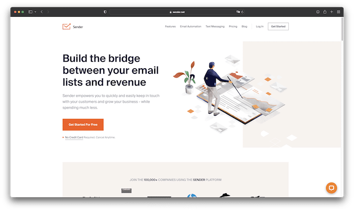 sender.net créer une newsletter gratuitement