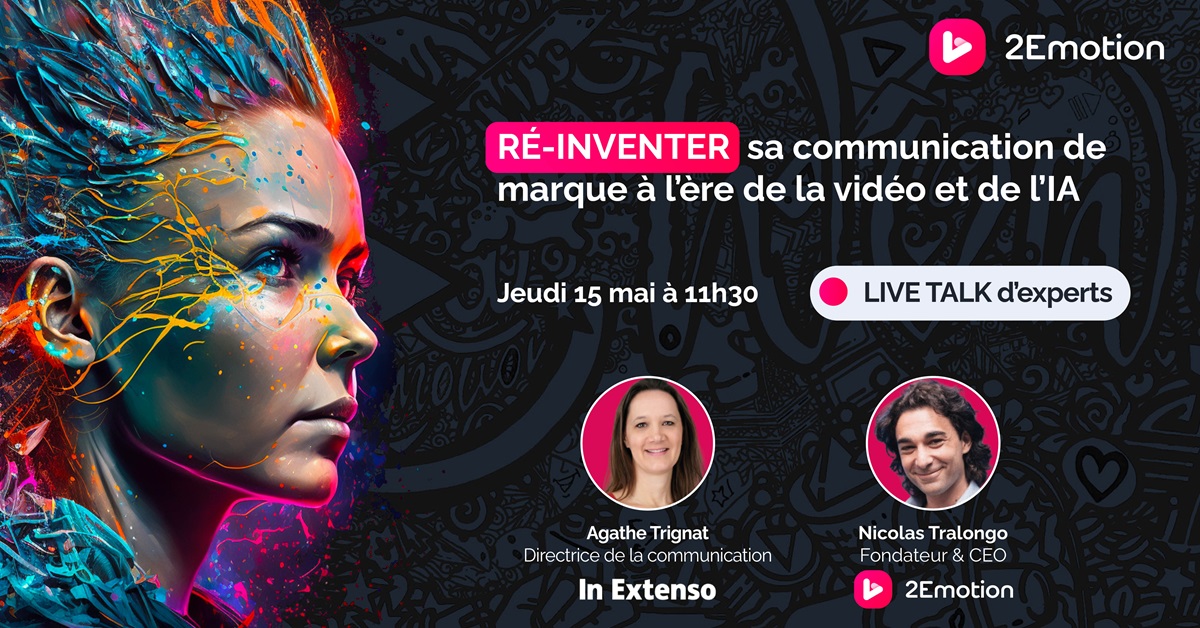 Live Talk video IA 2Emotion x In Extenso