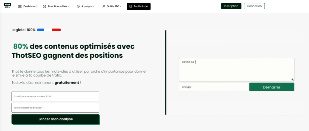 outil sémantique seo thot seo