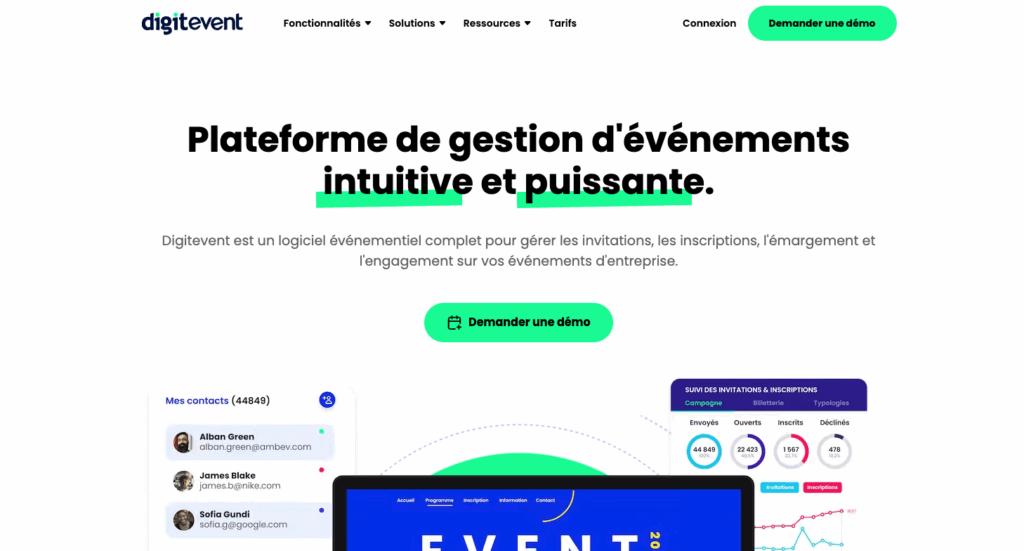 digitevent outil inscription en ligne