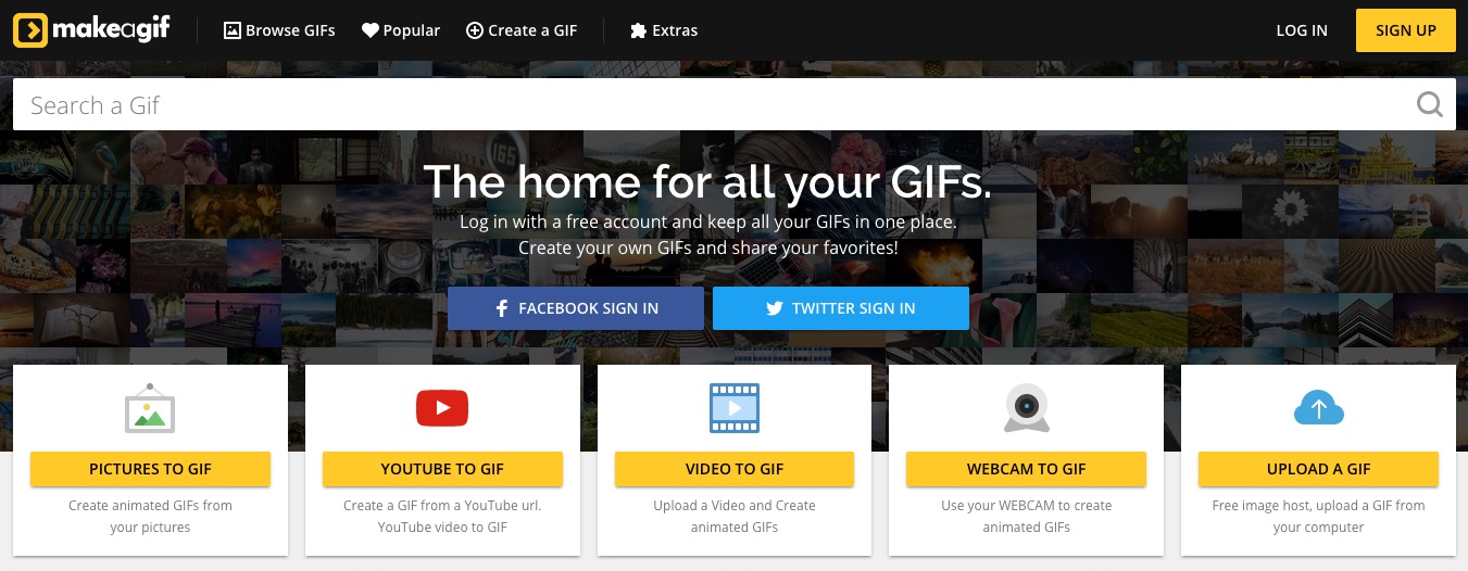 logiciel créer gif make a gif